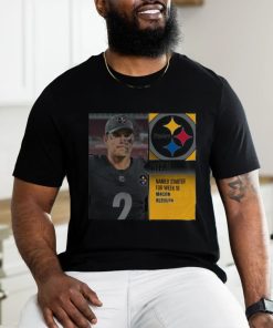 Mason Rudolph named starter for week 16 shirt