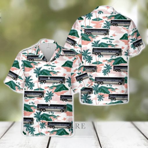 Massachusetts Department Of Corrections Hawaiian Shirt Men And Women Gift Floral Beach