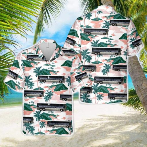 Massachusetts Department Of Corrections Hawaiian Shirt Men And Women Gift Floral Beach