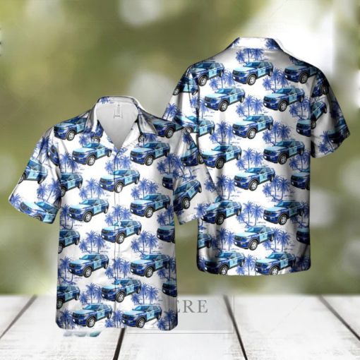 Massachusetts State Police MSP Ford Police Interceptor Utility Hawaiian Shirt Men And Women Gift Floral Beach