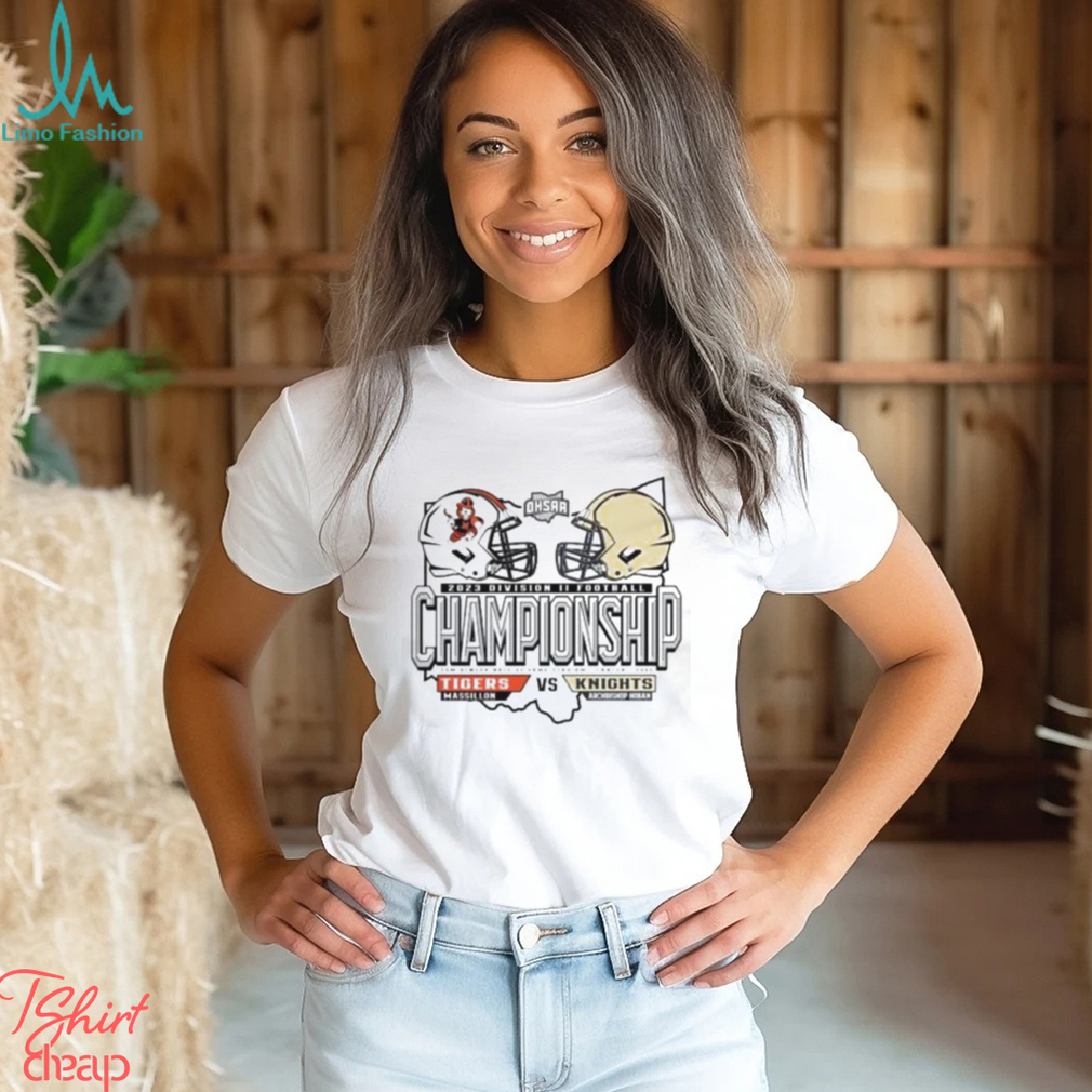 Massillon Tigers vs Archbishop Hoban Knights 2023 Division II Football Championship T Shirt Massillon Tigers vs Archbishop Hoban Knights 2023 Division II Football Championship T Shirt