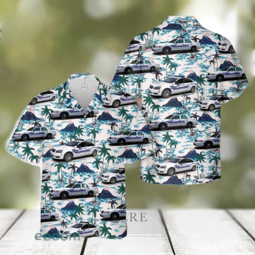 Maui Police Department Hawaiian Shirt Men And Women Gift Floral Beach