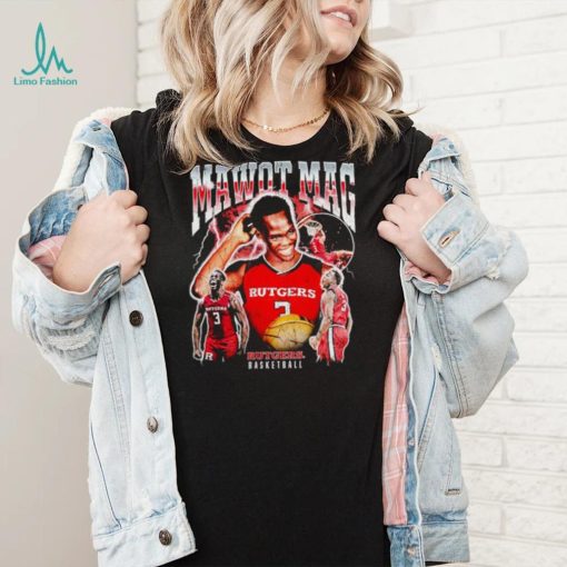 Mawot Mag Rutgers basketball vintage shirt
