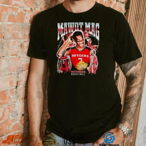 Mawot Mag Rutgers basketball vintage shirt