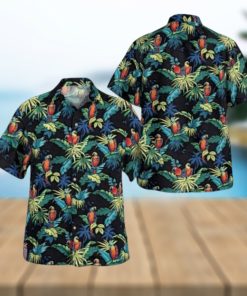 Max Payne 3 Hawaiian Shirt And Shorts Gta Gaming Tropical Parrots Max Payne Cosplay Summer Aloha hawaiian Shirt