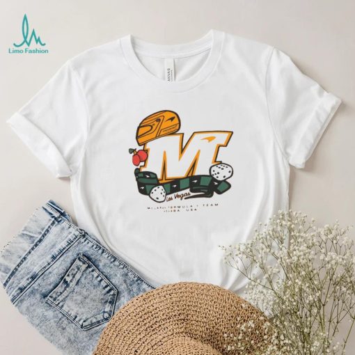 McLaren F1 Team Castore Unisex 2023 Las Vegas Grand Prix T Shirt