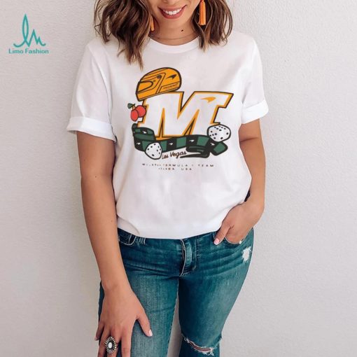 McLaren F1 Team Castore Unisex 2023 Las Vegas Grand Prix T Shirt