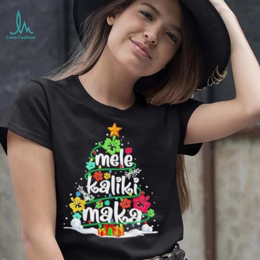 Mele Kalikimaka Christmas Hawaiian Funny T Shirt