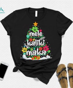 Mele Kalikimaka Christmas Hawaiian Funny T Shirt