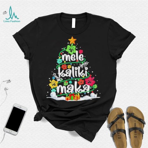 Mele Kalikimaka Christmas Hawaiian Funny T Shirt