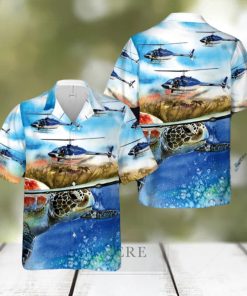 Memphis Police Bell 206B JetRanger III Hawaiian Shirt