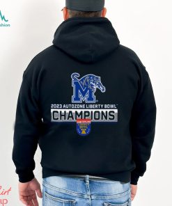 Memphis Tigers 2023 Football AutoZone Liberty Bowl Champions Shirt