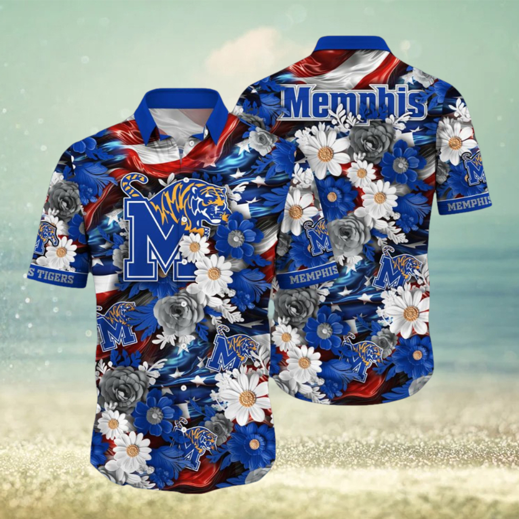 Memphis Tigers NCAA1 Hawaii Shirt Independence Day Memphis Tigers NCAA1 Hawaii Shirt Independence Day