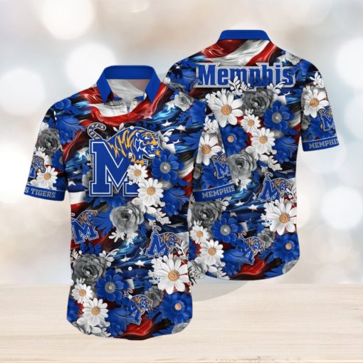 Memphis Tigers NCAA1 Hawaii Shirt Independence Day