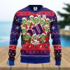Christmas Gift NFL Baltimore Ravens Cute 12 Grinch Face Xmas Day 3D Ugly Christmas Sweater