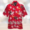 Pittsburgh Pirates Big Orange Hibiscus 3D Hawaiian Shirt Summer Gift