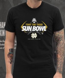 Men’s 2023 Sun Bowl Notre Dame Fighting Irish stadium shirt