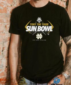 Men’s 2023 Sun Bowl Notre Dame Fighting Irish stadium shirt