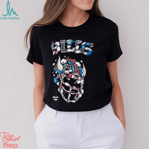 Men’s Buffalo Bills Distortedd Black LEADERS T Shirt