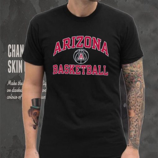 Men’s Champion Navy Arizona Wildcats Basketball Icon T Shirt