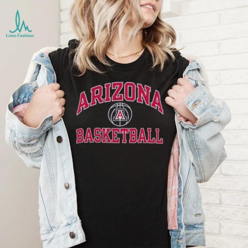 Men’s Champion Navy Arizona Wildcats Basketball Icon T Shirt