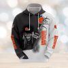Southern Miss Golden Eagles NCAA US Flag Skull 3D Hoodie