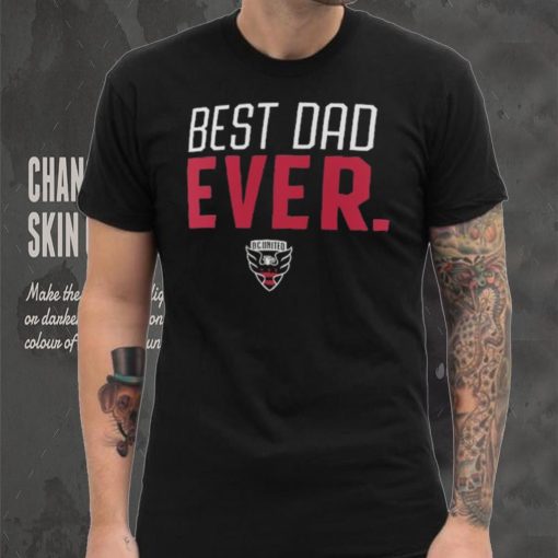 Men’s D.C. United Fanatics Branded Black Best Dad Ever Father’s Day T Shirt