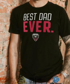 Men's D.C. United Fanatics Branded Black Best Dad Ever Father's Day T Shirt