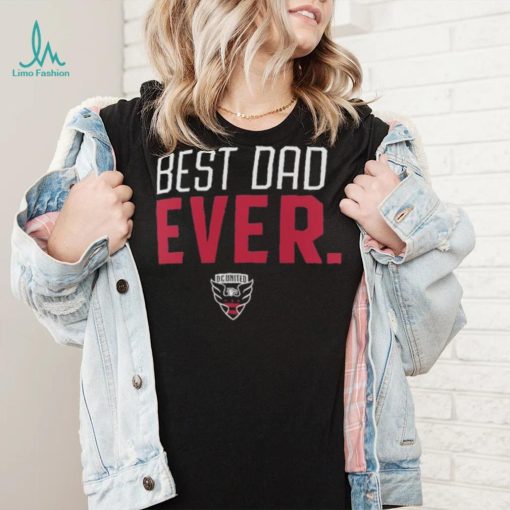 Men’s D.C. United Fanatics Branded Black Best Dad Ever Father’s Day T Shirt