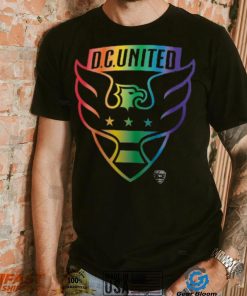 Men's D.C. United Fanatics Branded Black Team Pride Logo T Shirt