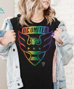 Men's D.C. United Fanatics Branded Black Team Pride Logo T Shirt