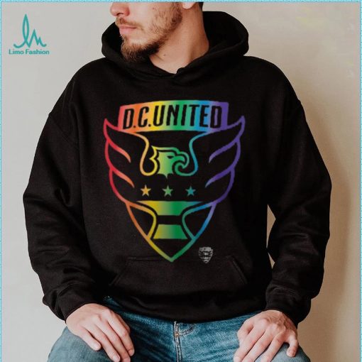 Men’s D.C. United Fanatics Branded Black Team Pride Logo T Shirt