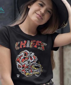 Men's Distortedd Black Kansas City Chiefs LEADERS T Shirt
