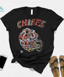 Men's Distortedd Black Kansas City Chiefs LEADERS T Shirt