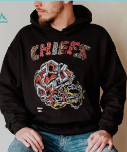 Men's Distortedd Black Kansas City Chiefs LEADERS T Shirt