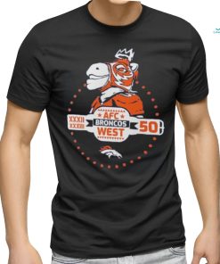 Men's Fanatics Branded Navy Denver Broncos Lucha Libre T Shirt