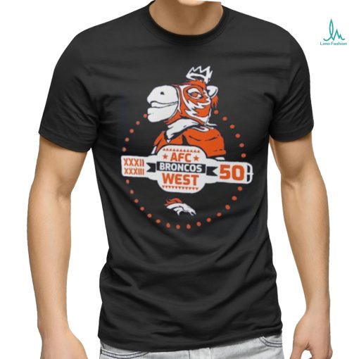 Men’s Fanatics Branded Navy Denver Broncos Lucha Libre T Shirt