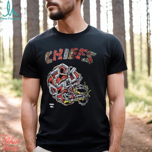 Men’s Kansas City Chiefs Distortedd Black LEADERS T Shirt