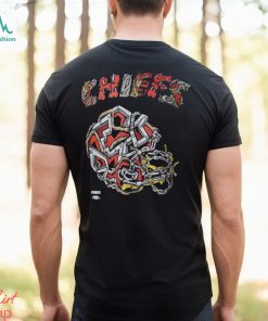 Men's Kansas City Chiefs Distortedd Black LEADERS T Shirt
