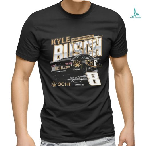 Men’s Kyle Busch Richard Childress Racing Team Collection Black 3CHI Speed T Shirt