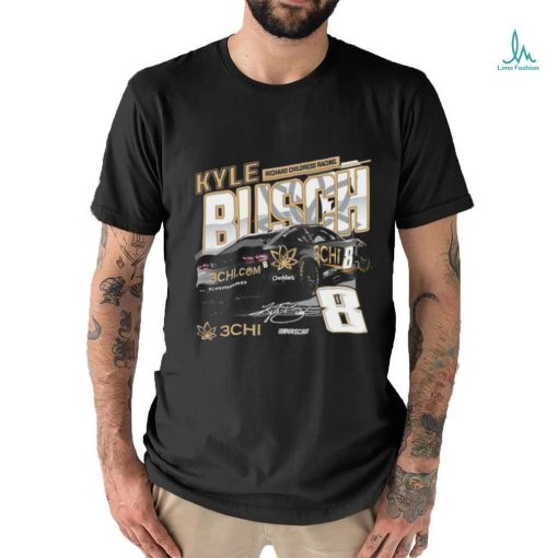 Men’s Kyle Busch Richard Childress Racing Team Collection Black 3CHI Speed T Shirt