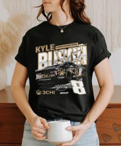 Men's Kyle Busch Richard Childress Racing Team Collection Black 3CHI Speed T Shirt