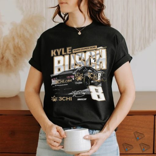 Men’s Kyle Busch Richard Childress Racing Team Collection Black 3CHI Speed T Shirt