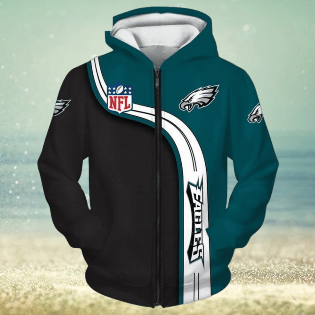 Mens Luxury Philadelphia Eagles 3D Printed Hoodie Mens Luxury Philadelphia Eagles 3D Printed Hoodie