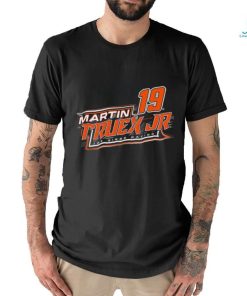 Men's Martin Truex Jr Joe Gibbs Racing Team Collection Black 2024 NASCAR Cup Series Schedule T Shirt
