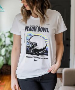 Men's Nike White Penn State Nittany Lions 2023 Peach Bowl Illustrated T Shirt