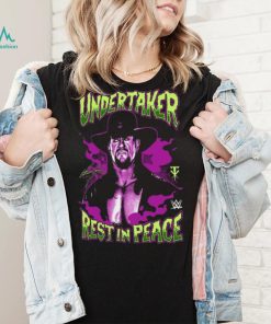 Men's Ripple Junction Ash The Undertaker Rest in Peace Glow Ink T Shirt