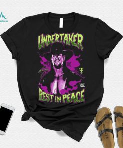 Men's Ripple Junction Ash The Undertaker Rest in Peace Glow Ink T Shirt