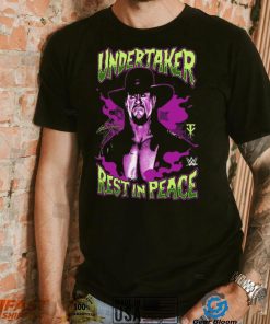 Men's Ripple Junction Ash The Undertaker Rest in Peace Glow Ink T Shirt