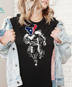Men's Starter Black Houston Texans Logo Graphic T Shirt